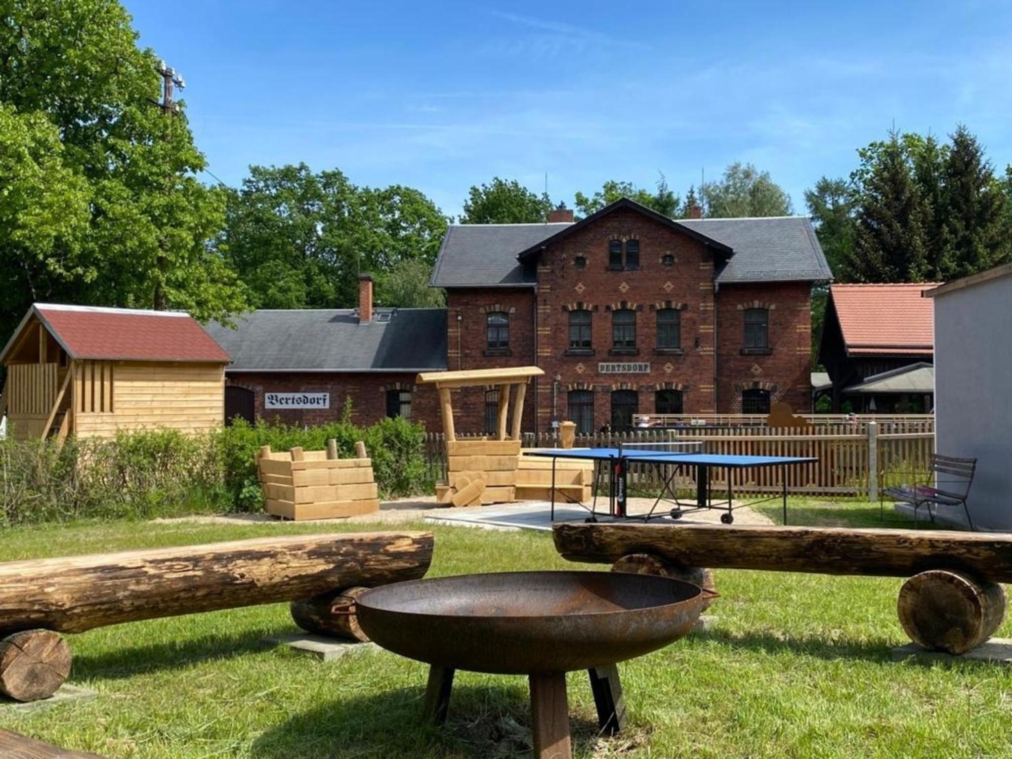 Ferienhaus Bimmelbahn 2 Olbersdorf エクステリア 写真